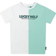 Lucky NO.7 t-shirt bright white